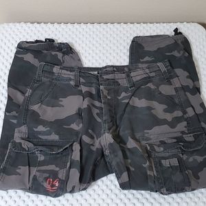 Surplus Airborne Vintage Cargo Pants Camo XXL